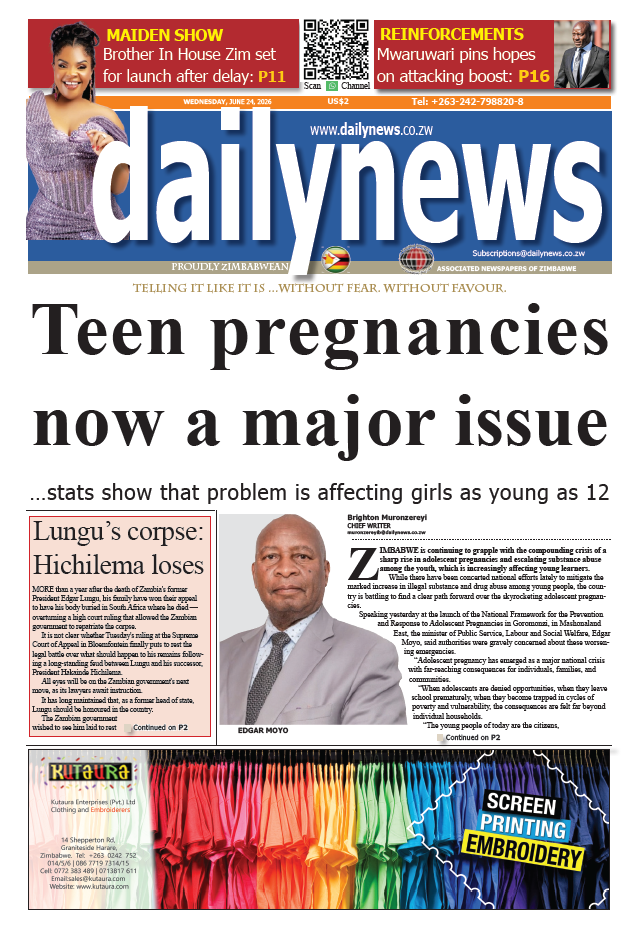 Wednesday 24 June  2026